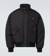 Prada Down Jacket In Black