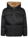 Prada Down Jackets In Black
