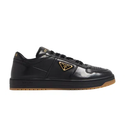 Pre-owned Prada Downtown Leather 'black Gold'