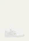 Prada Leather Sneakers In White