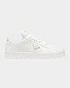 Prada Leather Sneakers In Bianco