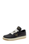 Prada Downtown Nappa Leather Sneakers In Nero