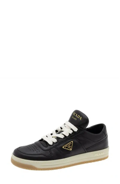 PRADA PRADA DOWNTOWN LEATHER SNEAKER