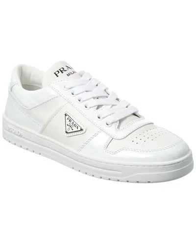 PRADA PRADA DOWNTOWN LEATHER SNEAKER