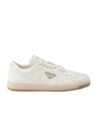 PRADA DOWNTOWN NAPPA LEATHER SNEAKERS
