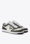 Prada Leather Sneakers Downtown Two-tone In White