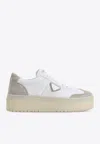 Prada Downtown Low-top Sneakers In White