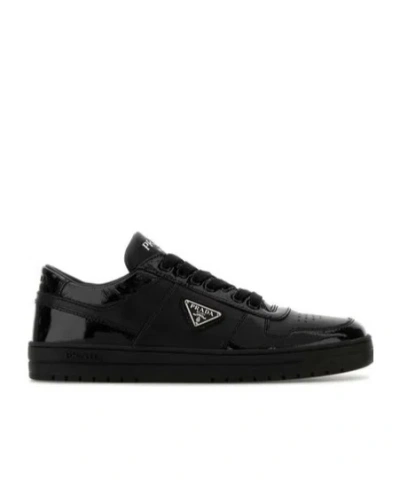 PRADA PRADA DOWNTOWN ROUND TOE SNEAKERS
