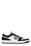 Prada Downtown Sneaker Aus Perforiertem Leder
