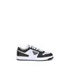 Prada Leather Sneakers Downtown Two-tone