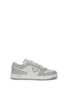Prada Leather Sneakers Downtown Two-tone Silhouette