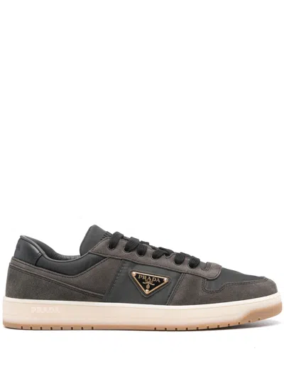 Prada Downtown Sneakers In Gray