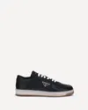 Prada Men Downtown Sneakers In Black
