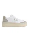 Prada Downtown Low-top Sneakers In Nude