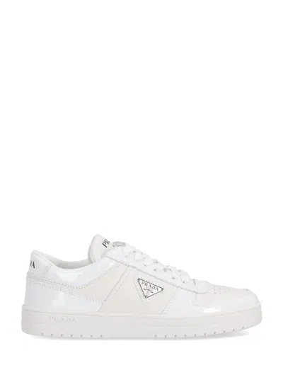 Prada Downtown Sneakers In White