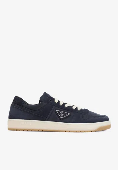 PRADA DOWNTOWN SUEDE SNEAKERS