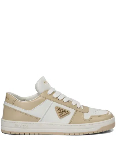PRADA DOWNTOWN TWO-TONE SNEAKERS