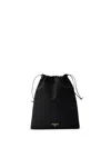 Prada Drawstring Clutch Bag In Black