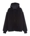 Prada Drawstring-hem Virgin Wool Jacket In Black