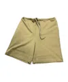 Prada Drawstring Shorts In Brown