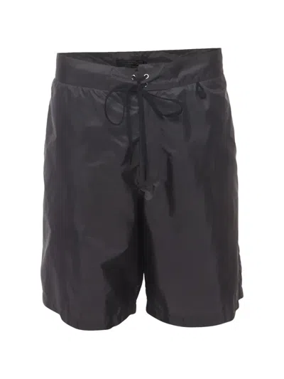 Pre-owned Prada Drawstring Swim Shorts In Gray