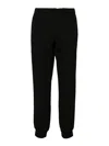 Prada Technical Cotton And Re-nylon Pants In Black