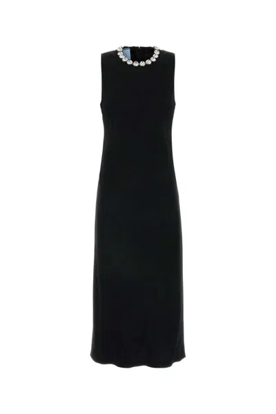 Prada Black Sable Dress