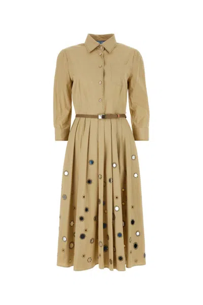 Prada Dress In Brown