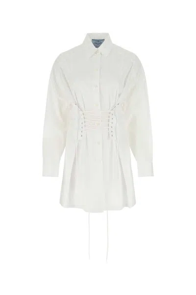 Prada Abito In Neutral