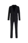 Prada Tailored Wool Blend Suit With Back Vent In Multi