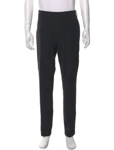 Pre-owned Prada Dress Pants In Black