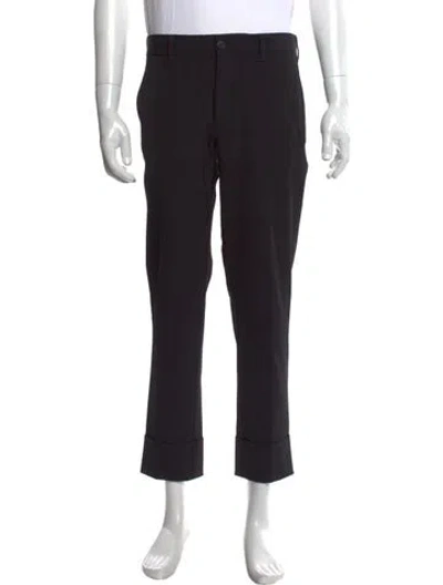 Pre-owned Prada Dress Pants In Black