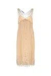 Prada Skin Pink Nylon Dress In Pink