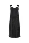 Prada Women's Silk Dress In Printed