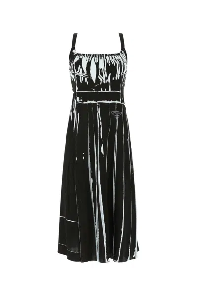 Prada Dress In Printed