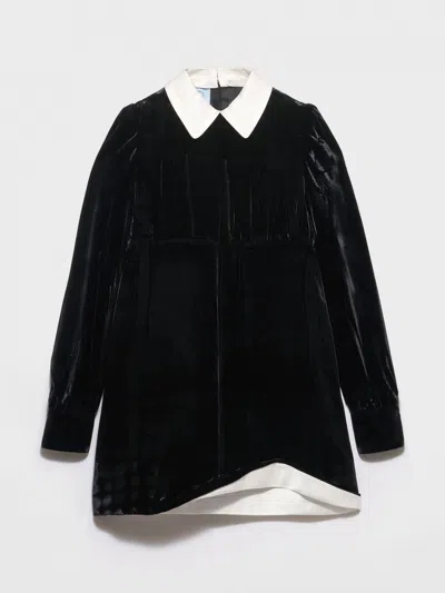 Prada Dress Woman In Black