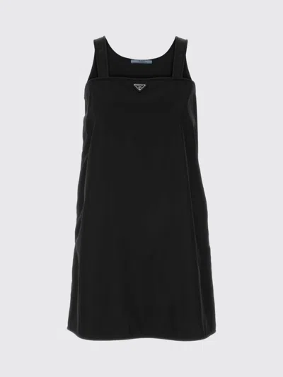 Prada Dress Woman In Black