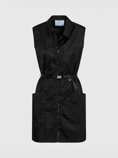 Prada Dress Woman  In Black