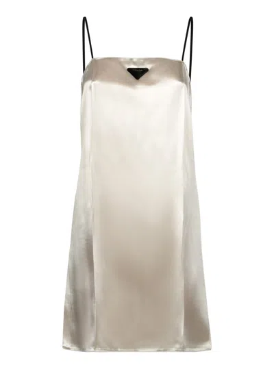 Prada Dresses In Beige