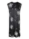 Prada Sleeveless Black Dress In Black