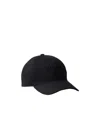Prada Cotton Drill Baseball Cap In Black