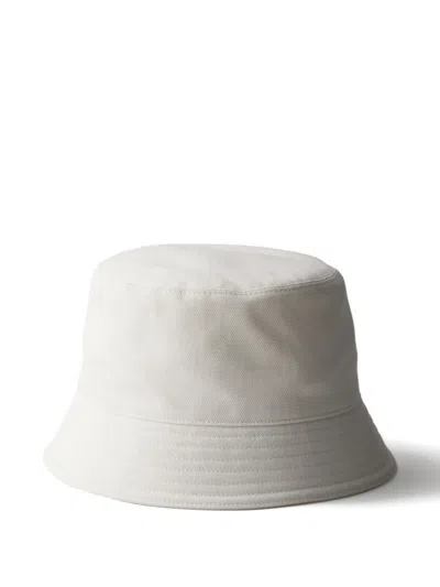 Prada Drill Bucket Hat In Purple