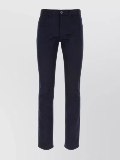 PRADA DRILL CHINO PANT WITH BELT LOOPS AND BACK POCKETS