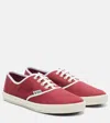Prada Drill Low-top Sneakers In Red