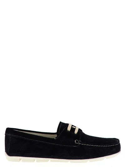 Prada Driver Loafers Blue