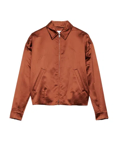 Prada Duchesse Jacket In Rost
