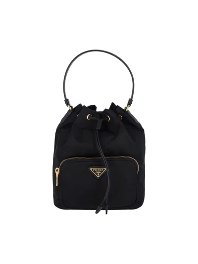 PRADA "DUET" BUCKET BAG