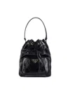 Prada Bucket Bags In Black
