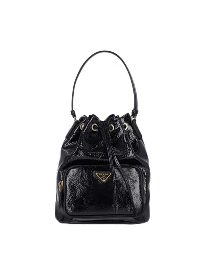 PRADA "DUET" BUCKET BAG