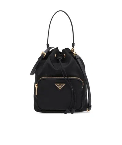PRADA DUET RE-NYLON BUCKET BAG